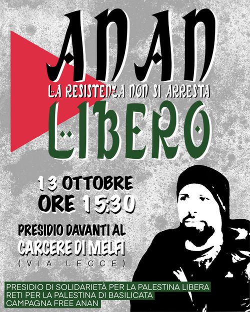 Anan Libero - La resistenza non si arresta