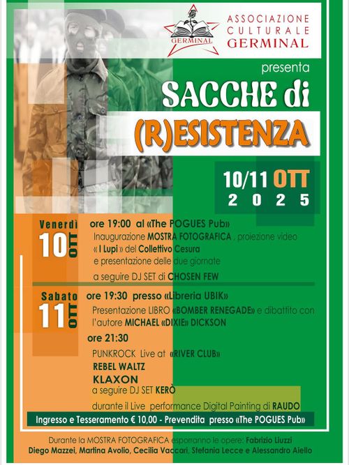Concerto dei Klaxon , Rebel Waltz, dj set Dj Kerò