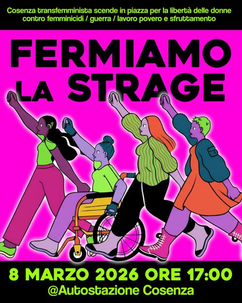 Corteo Cosenza femminista