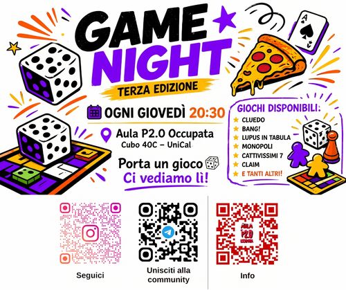 Game Night (3a edizione)