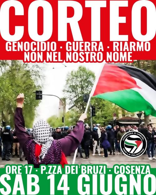 Corteo per una Palestina libera