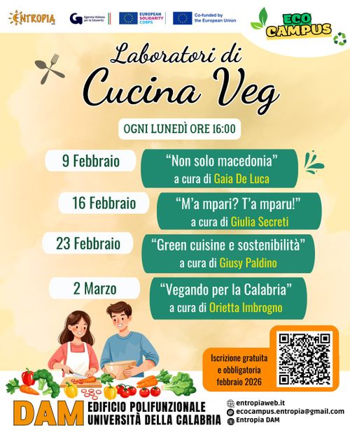 Laboratorio di cucina veg