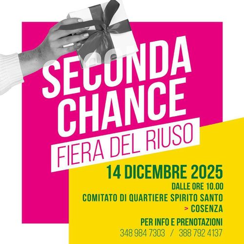 SECONDA CHANCE - Fiera del riuso