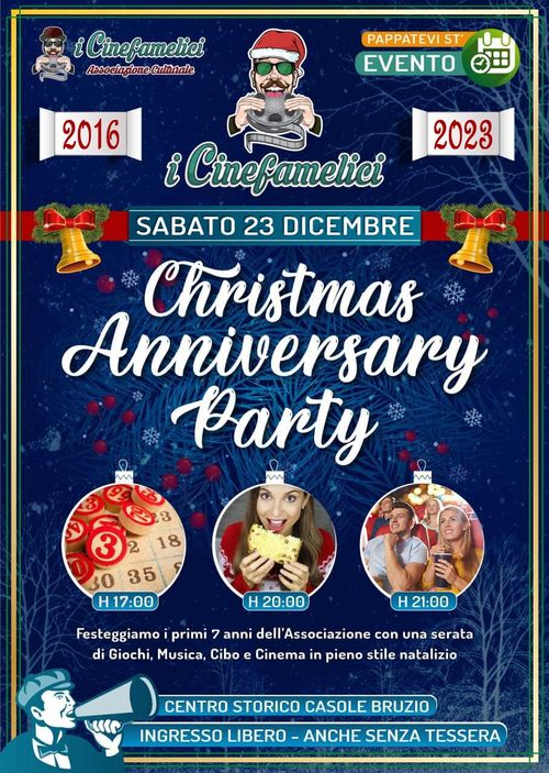 I CINEFAMELICI CHRISTMAS ANNIVERSARY PARTY