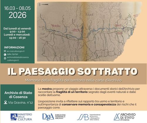 Il Paesaggio Sottratto