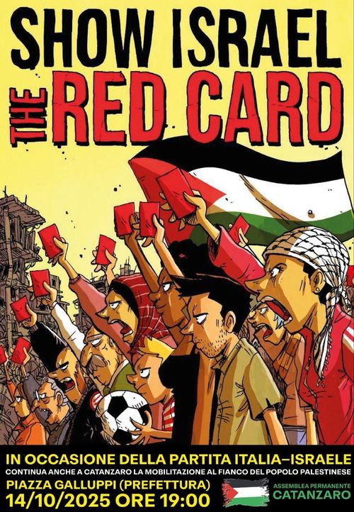 Show Israel the red card