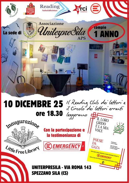 La sede di UNITERPRESILA compie 1 anno!