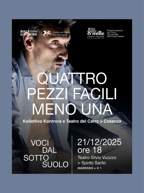Quattro pezzi facili meno una - Spettacolo teatrale